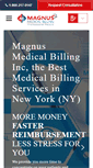 Mobile Screenshot of magnusmedicalbilling.com