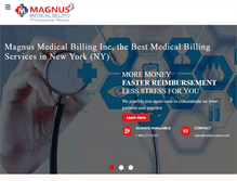 Tablet Screenshot of magnusmedicalbilling.com